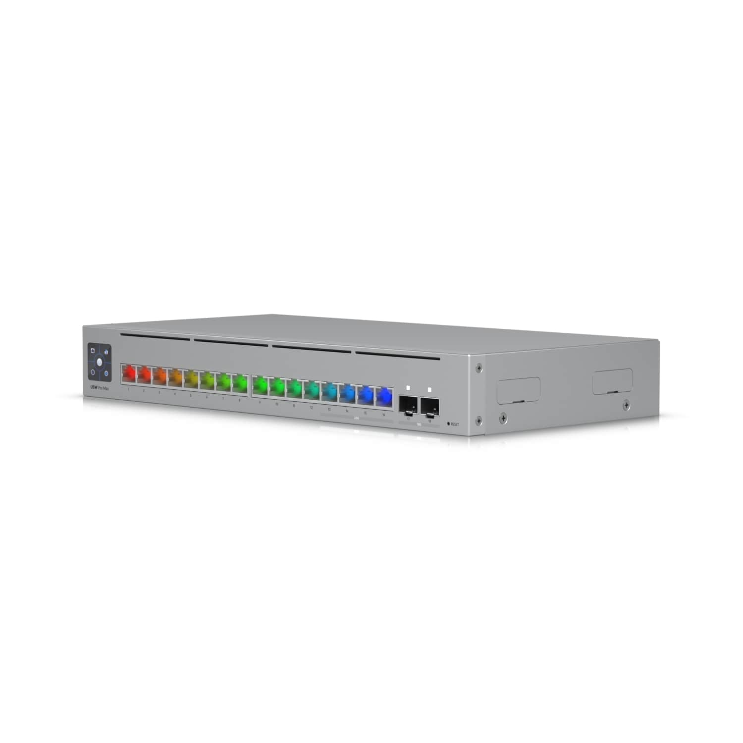 Ubiquiti UniFi Network,Pro Max 16 Switch,16-port, Layer 3 Etherlighting, 2.5 GbE image 1