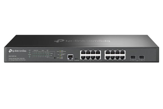 TP-Link SG3218XP-M2, Omada 16-Port 2.5G and 2-Port 10GE SFP+ L2+ Managed Switch image 0