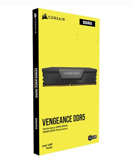 Corsair Vengeance 64GB (2x32GB) DDR5 UDIMM 5200MHz C40 1.25V Desktop Gaming Memo image 3