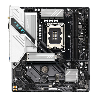Gigabyte B760M GAMING WIFI PLUS  Intel LGA 1700 m-ATX Motherboard, 2x DDR5 ~128G image 1