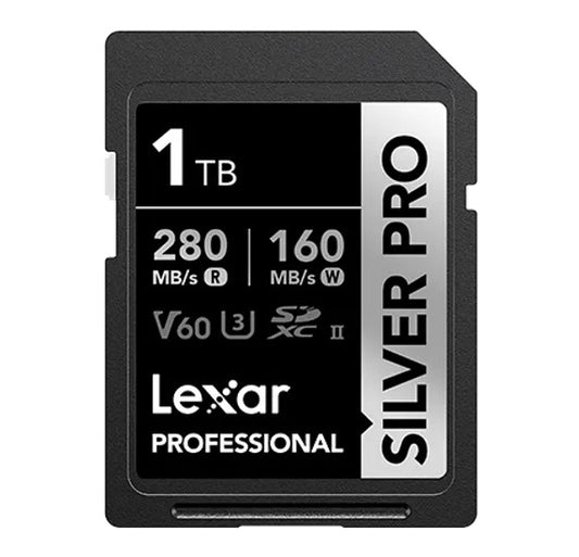 Lexar Professional SILVER PRO 1TB SDXC™ UHS-II Card 1TB—C10,  UHS-II(U3), V6 image 0