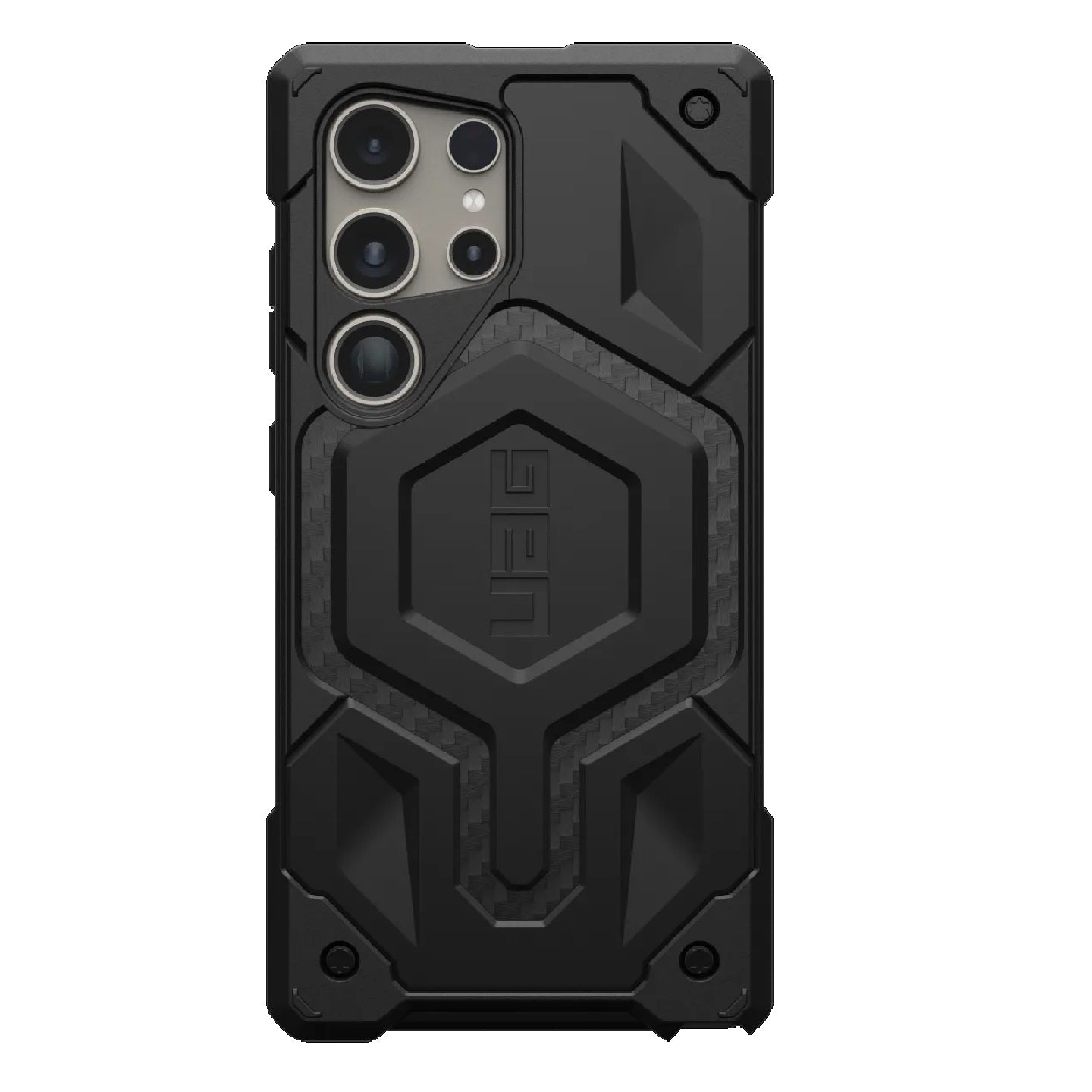 UAG Monarch Pro Magnetic Samsung Galaxy S24 Ultra 5G (6.8') Case - Carbon Fiber image 0