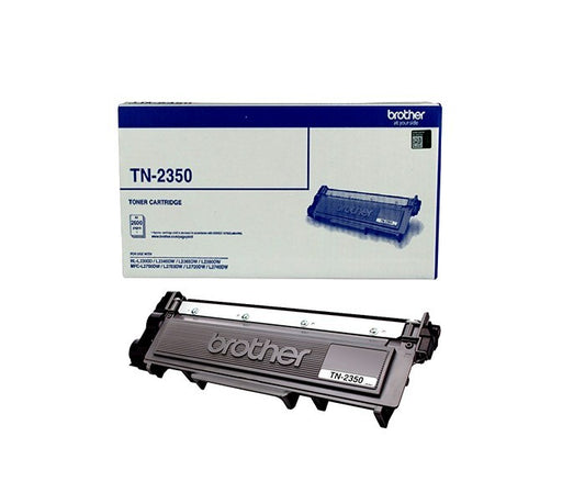 Brother TN-2350 Mono Laser Toner- High Yield Cartridge, HL-L2300D/L2305W/L2340DW image 0