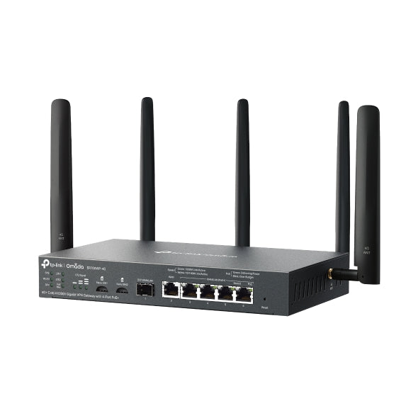 TP-Link ER706WP-4G Omada 4G+ Cat6 AX3000 Gigabit VPN Gateway with 4-Port PoE+, 5 image 3