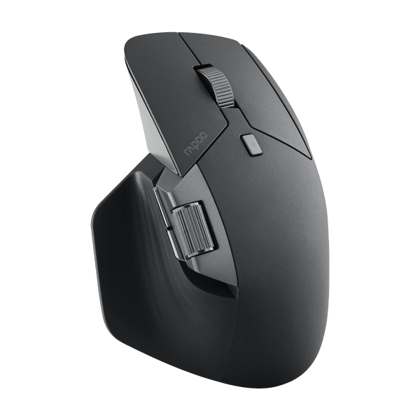 RAPOO MT760L BLACK Multi-mode Wireless Mouse -Switch between Bluetooth  5.0 and image 1