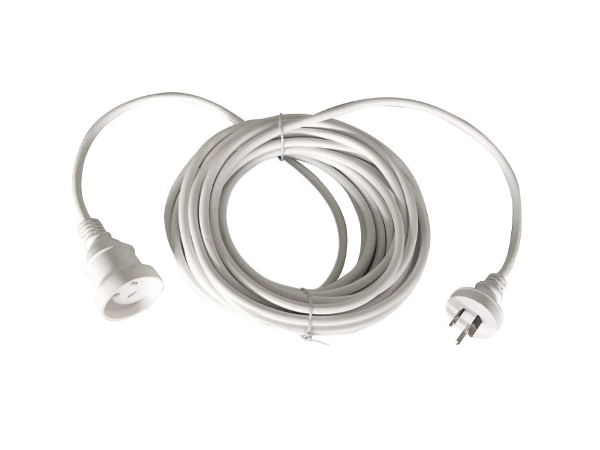 8Ware 10m AU Main Power Extension Cord Cable Lead 240V 3-Pin Male to Female image 0