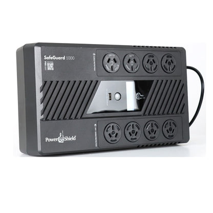 PowerShield SafeGuard 1000VA/600W Line Interactive, Powerboard Style UPS with AV image 3