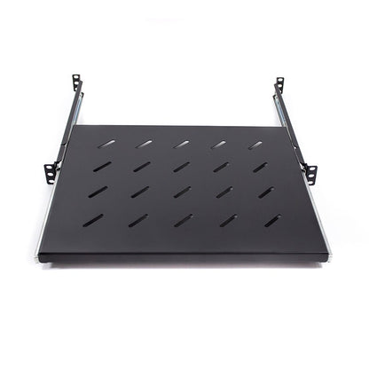 LDR Sliding 1U Shelf Recommended for 450mm to 600mm Deep Server Racks, Supports image 2