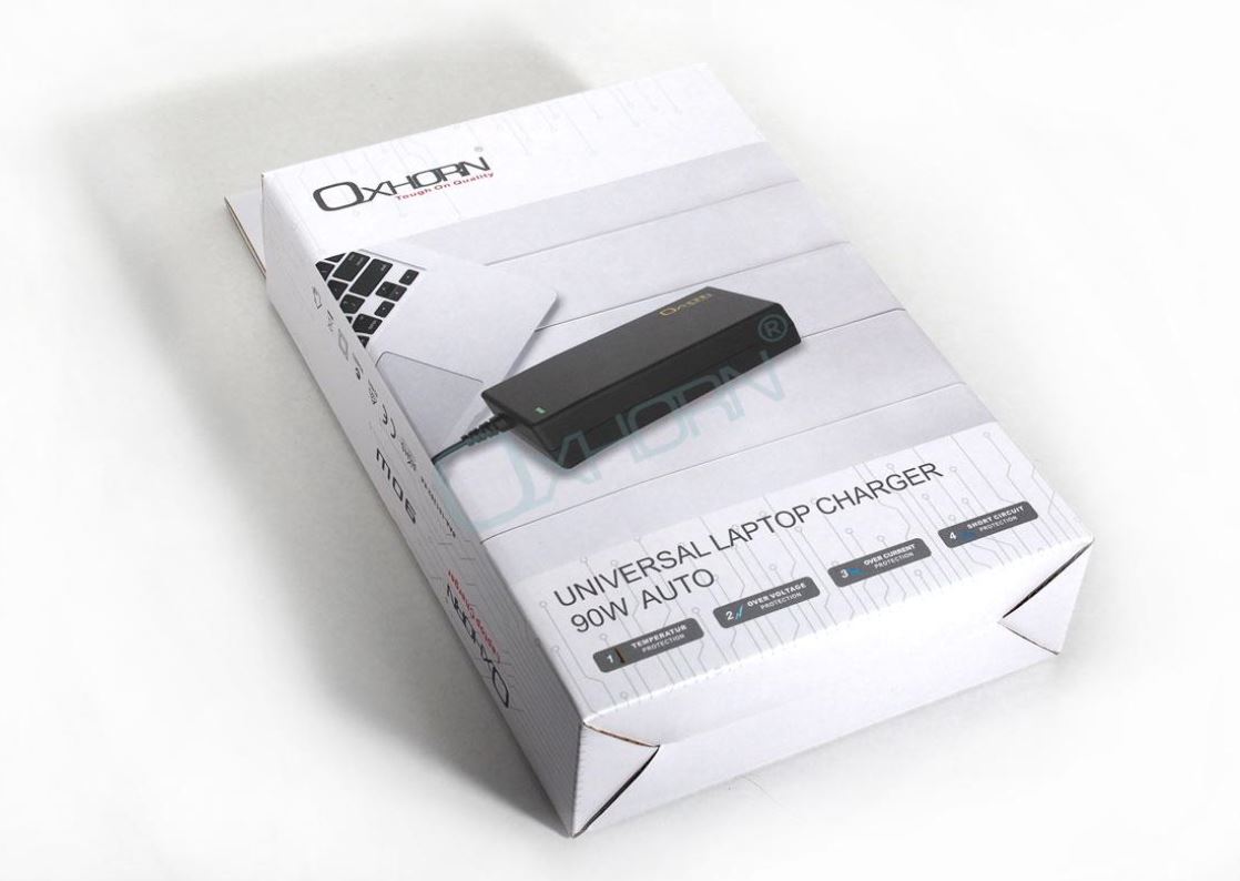Oxhorn Laptop Charger 90W Auto Universal Power Adapter with 11 Tips, Fit Most of image 3