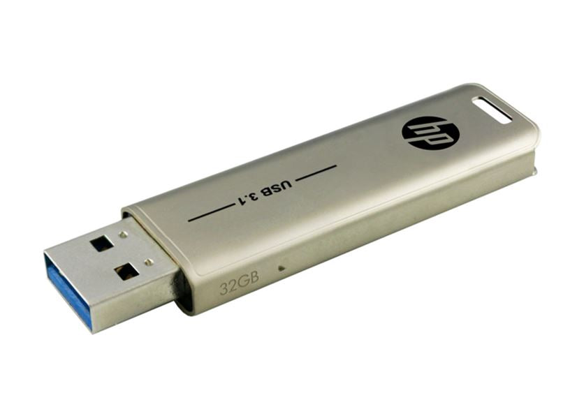 HP X796W 32GB USB 3.1 Type-A 70MB/s Flash Drive Memory Stick Thump Key 0°C to 6 image 0