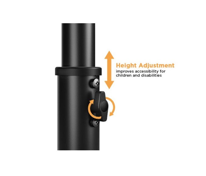 Bratech Height Adjustable Universal Anti-TheftTable Floor Stand compatible with7 image 2