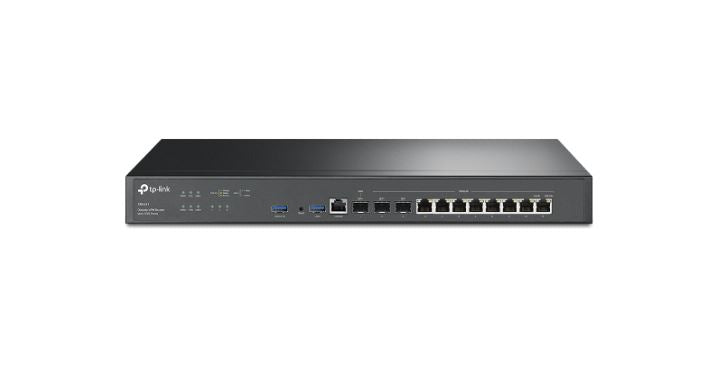 TP-Link ER8411 Omada VPN Router with 10G Ports 1× WAN and 1× WAN/LAN 10GE SFP+ image 0
