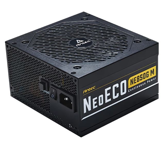 Antec NE 850w 80+ Gold, Fully-Modular, LLC DC, 1x EPS 8PIN, 120mm Silent Zero RP image 1