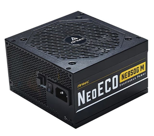Antec NE 850w 80+ Gold, Fully-Modular, LLC DC, 1x EPS 8PIN, 120mm Silent Zero RP image 1