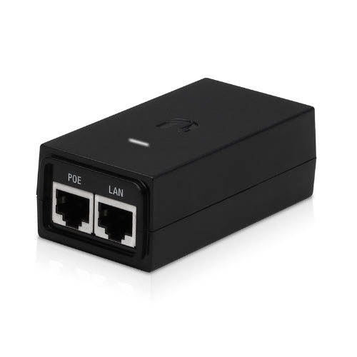 Ubiquiti PoE Adapter, 24VDC, 12W, Gigabit Ethernet, ESD protection & LED, Surge image 2