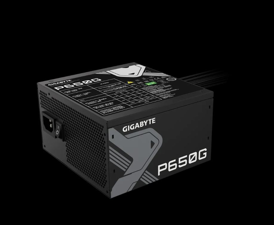 Gigabyte GP-P650G 650W ATX PSU Power Supply 80+  120mm 12V >100K Hrs image 1