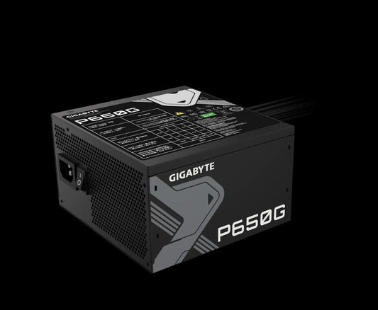 Gigabyte GP-P650G 650W ATX PSU Power Supply 80+  120mm 12V >100K Hrs image 1