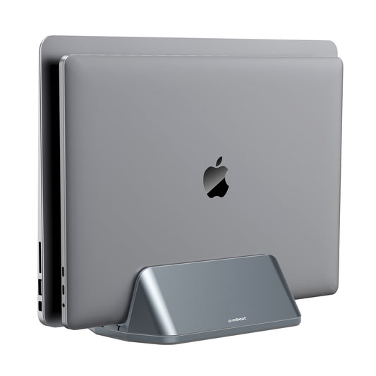 mbeat®  Stage S5 Adjustable Dual Bay Tablet, Laptop and MacBook Vertical Stand image 0