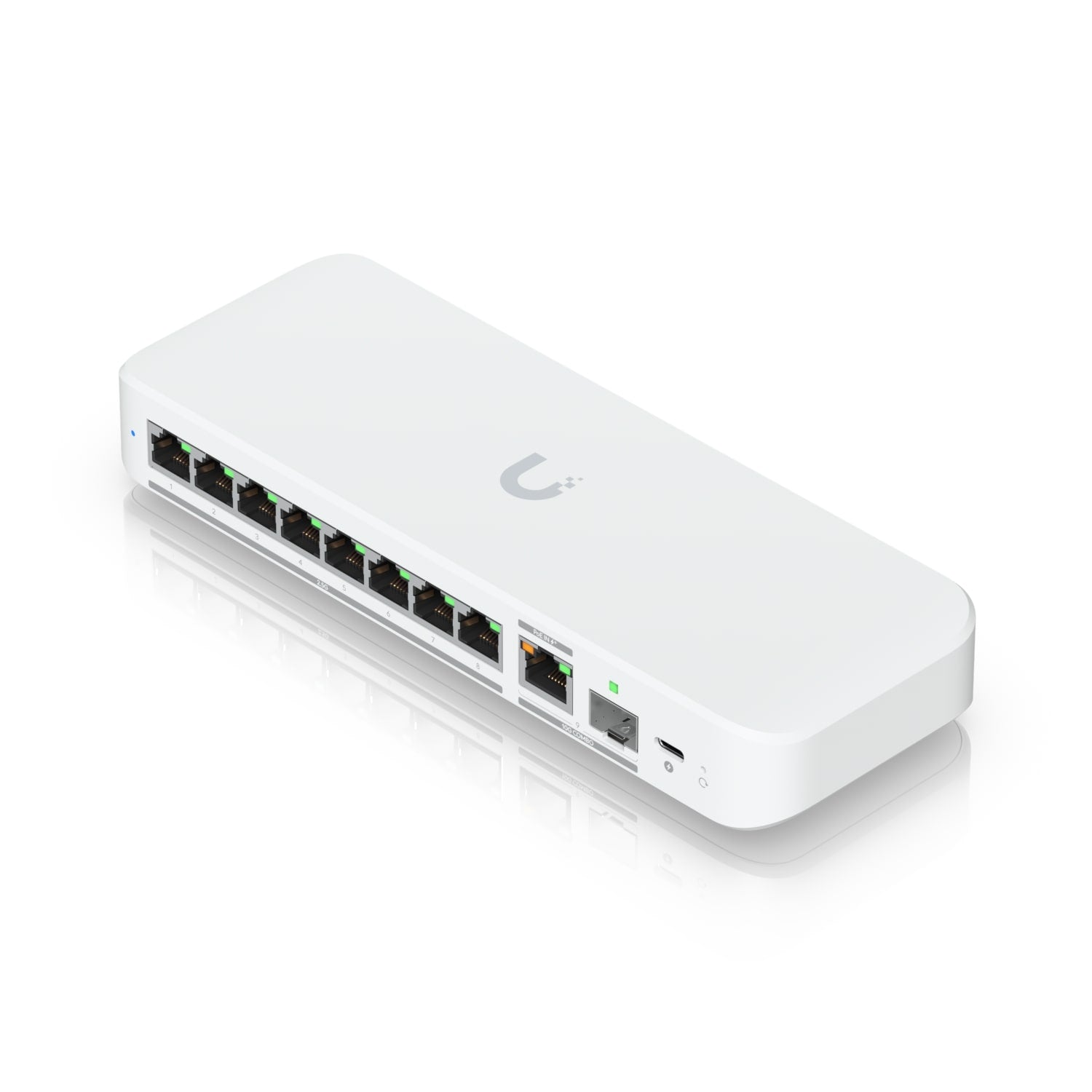 Ubiquiti Flex 2.5G, Flexible, 8-port 2.5 GbE Switch,10 GbE RJ45/SFP+ Combination image 2