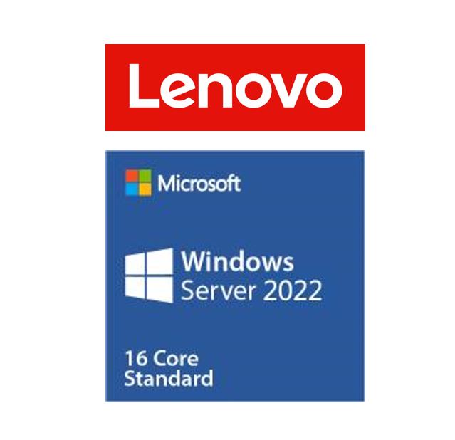 LENOVO Windows Server 2022 Standard ROK (16 core) - MultiLang ST50 / ST250 / SR2 image 0