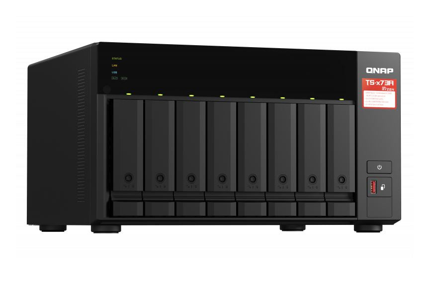 QNAP TS-873A-8G 8 Bay NAS AMD Ryzen™ Embedded V1500B 4-core/8-thread 2.2 GHz 8 image 2