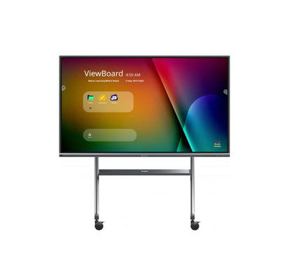 ViewSonic VB-STND-009 Slim Trolley Cart for 55' to 105' Display, Streamlined, he image 3
