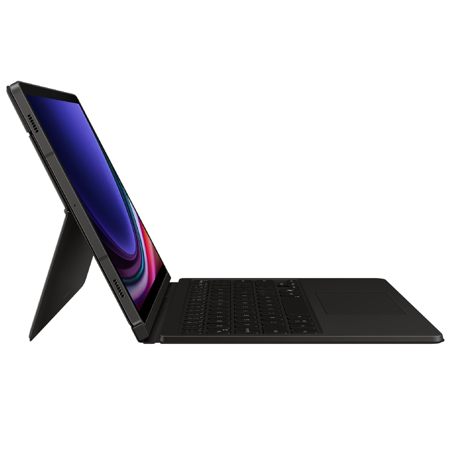 Samsung Galaxy Tab S10 FE / Tab S9 / S9 FE Book Cover Keyboard Black - Magnetic, image 2