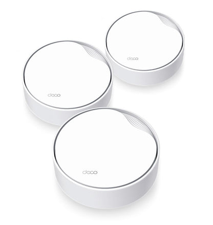 TP-Link Deco X50-PoE(3-pack) AX3000 Whole Home Mesh WiFi 6 System with PoE image 0