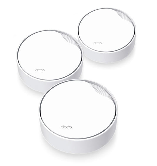 TP-Link Deco X50-PoE(3-pack) AX3000 Whole Home Mesh WiFi 6 System with PoE image 0