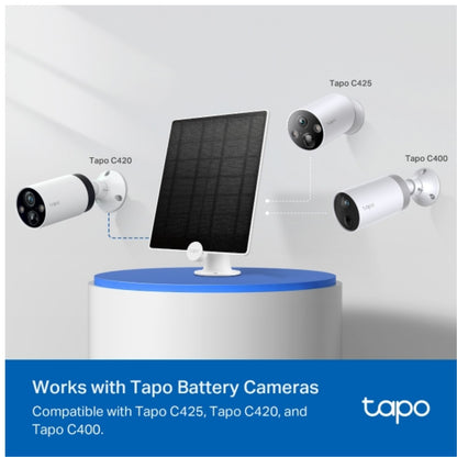 TP-Link Tapo A200 Tapo Solar Panel, Up to 4.5W Charging Power, 4M Charging Cable image 3