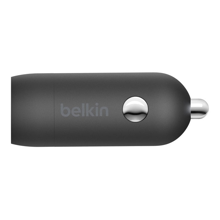 Belkin BoostCharge 30W USB-C PD Car Charger - Black (CCA004btBK),Dynamic Power D image 2