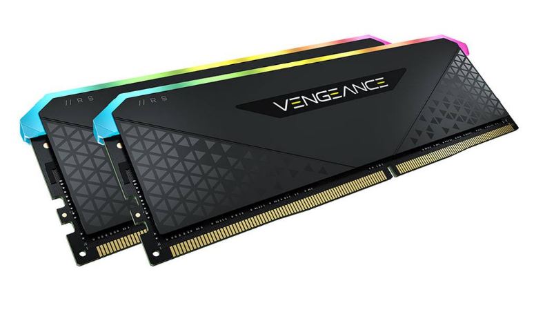 Corsair Vengeance RGB RS 32GB (2x16GB) DDR4 3200MHz C16 16-20-20-38 Black Heatsp image 2