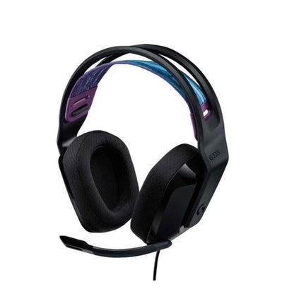 Logitech G335 Wired GAMING HEADSET Black image 1