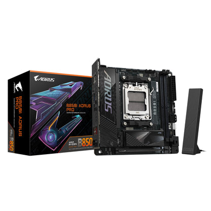 Gigabyte B850I AORUS PRO 1.0, AMD AM5, 2 x DDR5 up to 128 GB,  1 x HDMI, 1x PCI image 0