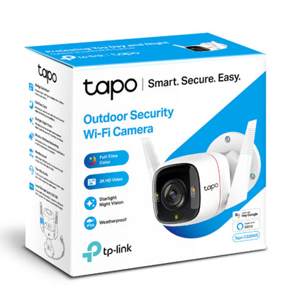 TP-Link Tapo C320WS Outdoor Security Wi-Fi Camera, H.264, 2-Way Audio, Night Vis image 3