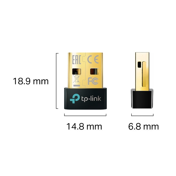 TP-Link UB500 Bluetooth 5.0 Nano USB 2.0 Adapter, Add Bluetooth To Your Devices, image 2