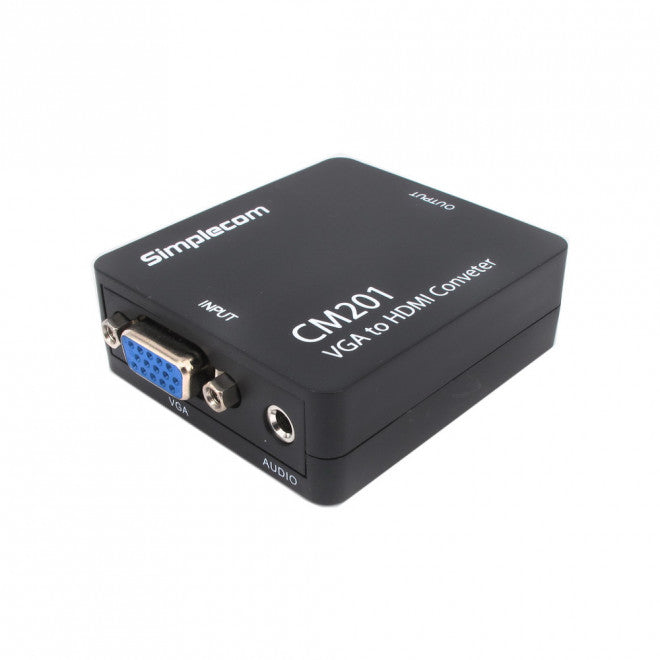 Simplecom CM201 Full HD 1080p VGA to HDMI Converter with Audio image 1