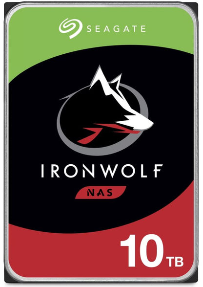 Seagate IronWolf ST10000VN000 10TB 7200 RPM 256MB Cache SATA 6.0Gb/s 3.5' Hard D image 0
