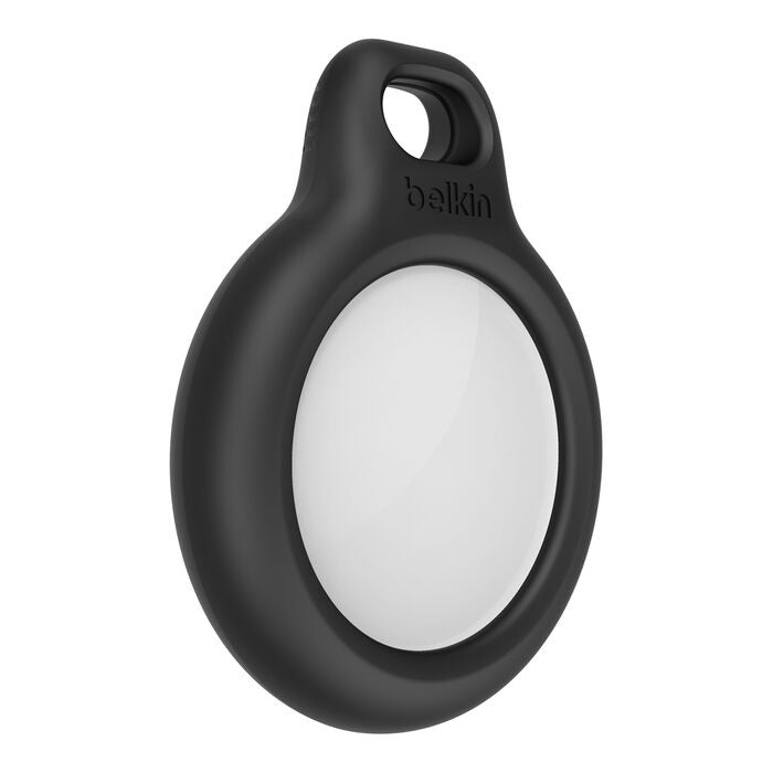 Belkin Secure Holder with Key Ring for AirTag - Black(F8W973btBLK),Advanced Scra image 2