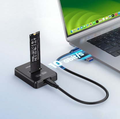 Simplecom SD511 M.2 SSD Docking Station NVMe and SATA Dual Protocol USB 3.2 Gen image 2