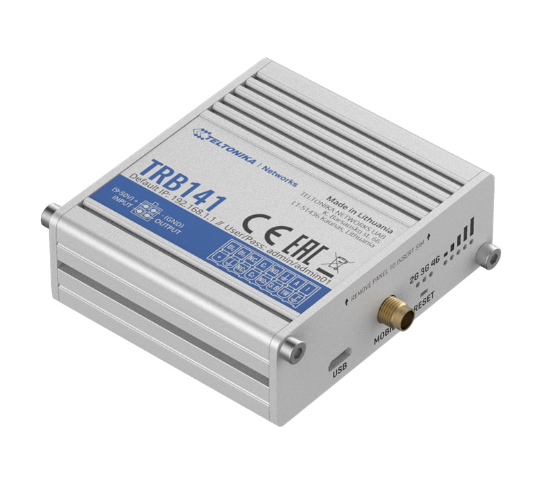 Teltonika Industrial Rugged GPIO LTE Gateway, 4G/LTE (Cat 1), I/O connector bloc image 1