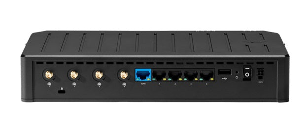 Cradlepoint E100 Enterprise Branch Router, 5G, Firewall, 4x SMA connectors 5x Gb image 1
