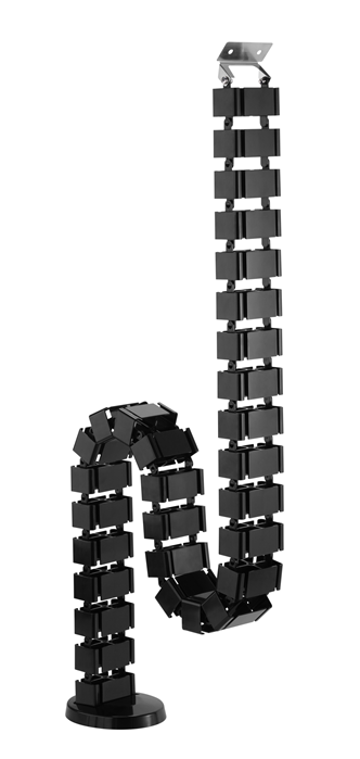 Brateck Quad Entry Vertebrae Cable Management Spine Material.Steel,ABS Dimension image 0