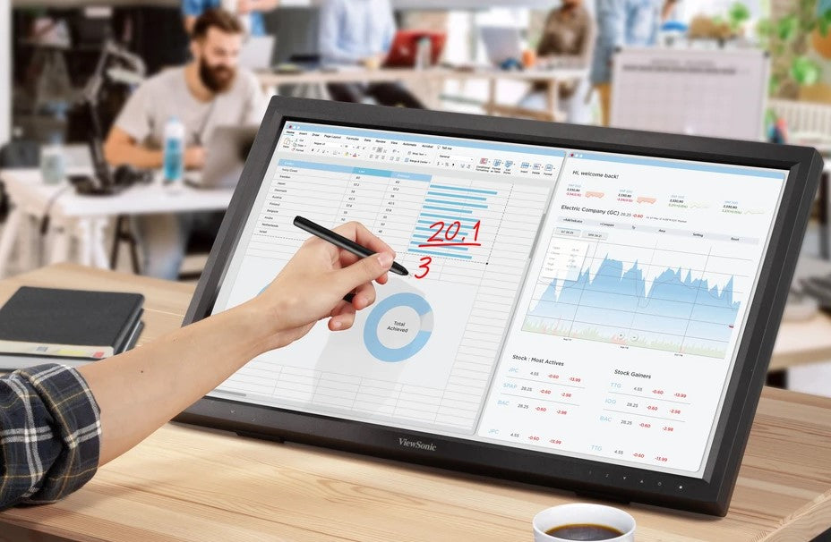 ViewSonic 22' TD2223-2 In-Cell 10 Point Touch FHD Monitor  Advanced Ergonomics, image 0