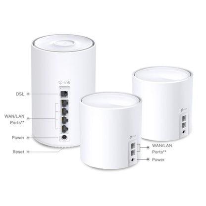 TP-Link Deco X50-DSL(1-pack) AX3000 VDSL Whole Home Mesh WiFi 6 Router image 3