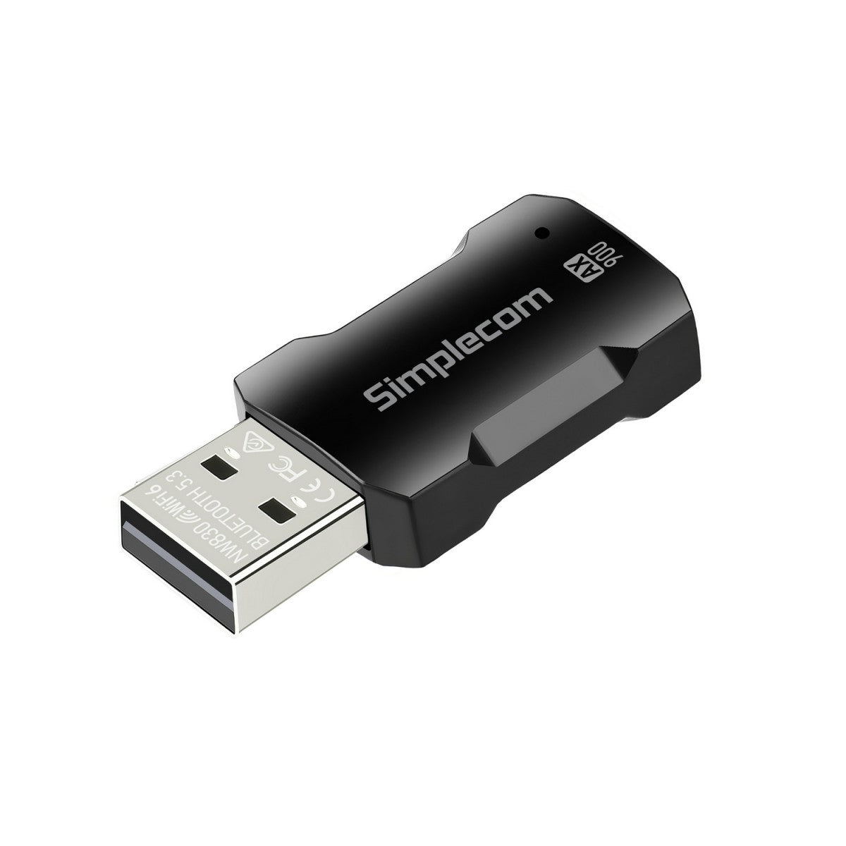 Simplecom NW830 Wi-Fi 6 and Bluetooth 5.3 Combo USB Adapter Dual Band AX900 image 2