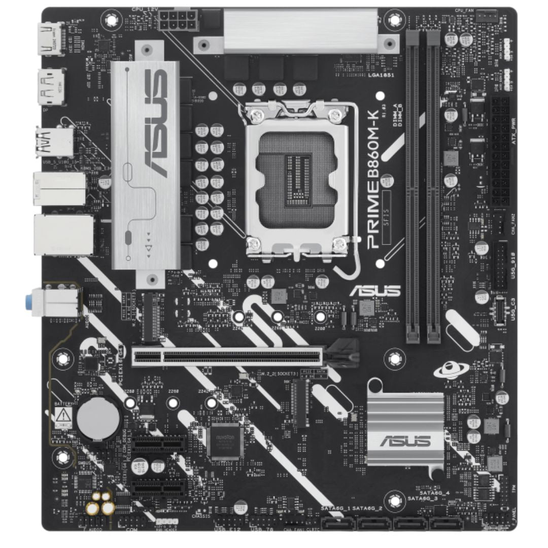 (System Build Only Non Retail Pack) ASUS PRIME B860M-K-CSM Intel LGA1851 Motherb image 0