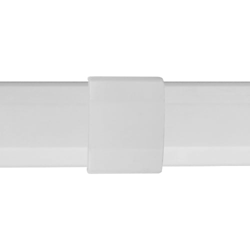 Brateck Plastic Cable Cover Joint  Material:ABS Dimensions 64x21.5x40mm - White image 2