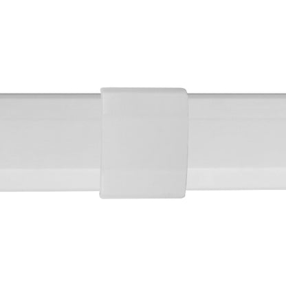 Brateck Plastic Cable Cover Joint  Material:ABS Dimensions 64x21.5x40mm - White image 2