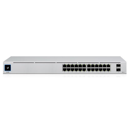 Ubiquiti UniFi 24 Port Managed Gigabit Switch, 16x PoE+ Ports, 8x Gigabit Ethern image 1
